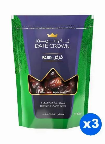 Picture of Date Crown Dates Fard 3x500gm