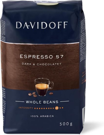 Picture of Davidoff Cafe Espresso 57 Intense Roast Whole Beans 500gm