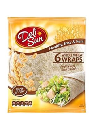 Picture of Deli Sun Tortillas Wrap Whole Wheat 360gm