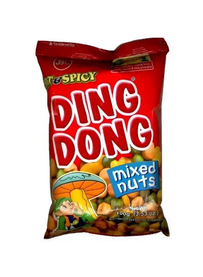 Picture of Ding Dong Mixed Nuts Hot & Spicy 100gm