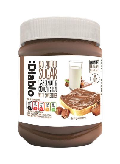 Picture of Diablo Sugar Free Chocolate Hazelnut Spread 350gm