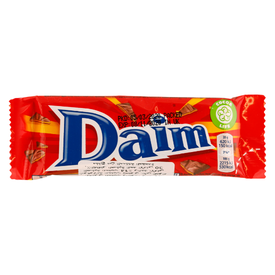 Picture of Daim Chocolate Bar 28gm