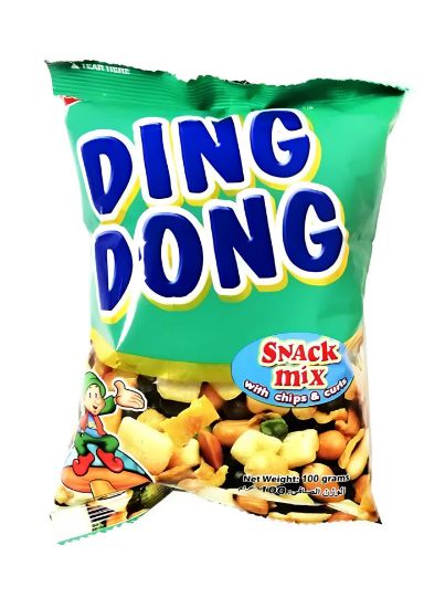 Picture of Ding Dong Snack Mix With Chips & Curls 100gm