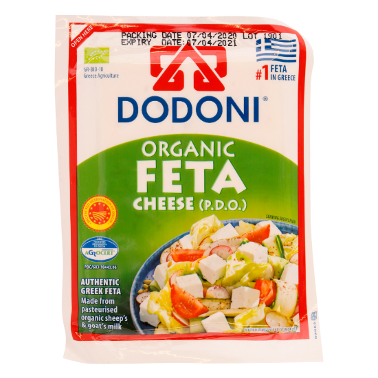 Picture of Dodoni Organic Feta Cheese, 200gm