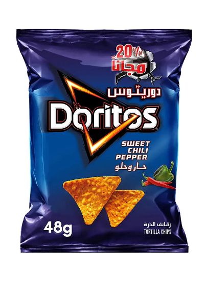 Picture of Doritos Sweet Chilli Chips 48gm