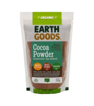 Picture of Earth Goods Organic Cocoa Powder 10 0.12 250gm