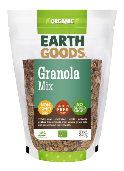 Picture of Earth Goods Organic Granola Mix Gluten Free 340gm