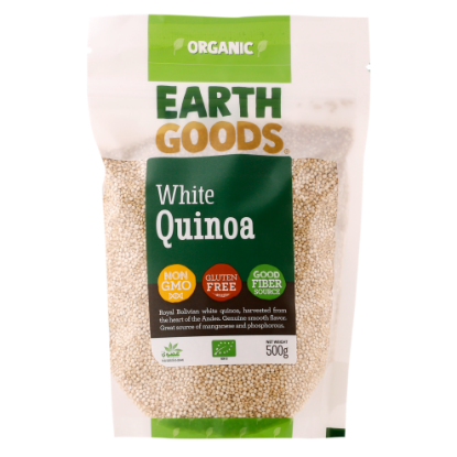 Picture of Earth Goods Organic Quinoa White Gluten Free 500gm