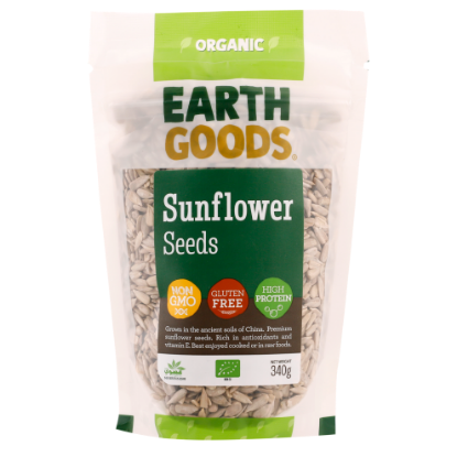 Picture of Earth Goods Organic Sunflower Seeds Gluten Free 340gm