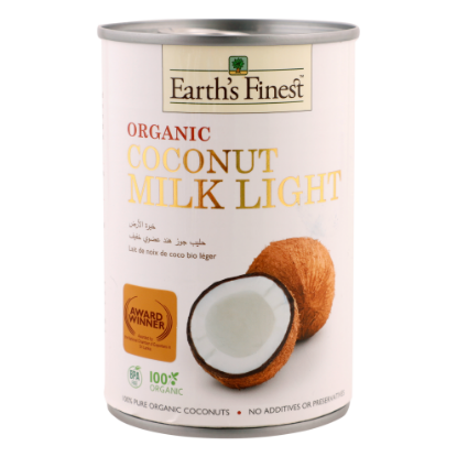 Picture of Earth's Finest Organic Coconut Milk Light, 400ml