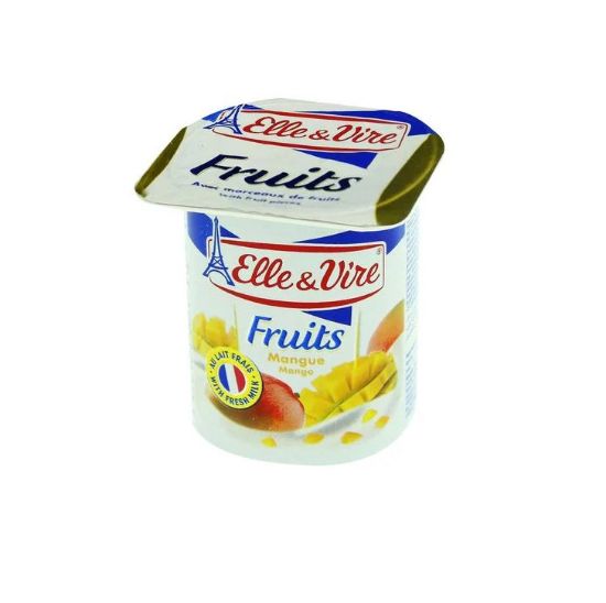 Picture of Elle & Vire Mango Yoghurt, 125gm