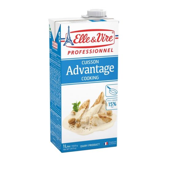 Picture of Elle & Vire Cuisson Avantage Cooking Cream, 1ltr