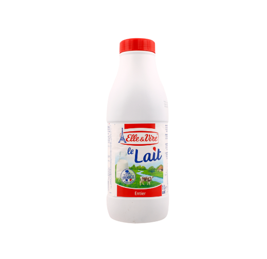 Picture of Elle & Vire Le Lait Entier Whole Milk, 1ltr