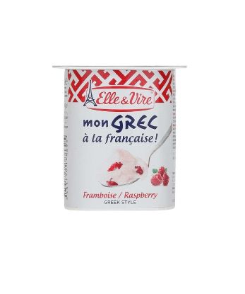 Picture of Elle & Vire Mon Grec Framboise Raspberry Greek Style, 125gm