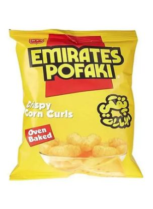 Picture of Emirates Pofaki Crispy Corn Curls Cheese 15gm