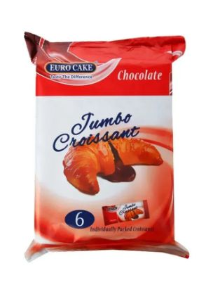 Picture of Eurocake Jumbo Croissant Chocolate 330gm