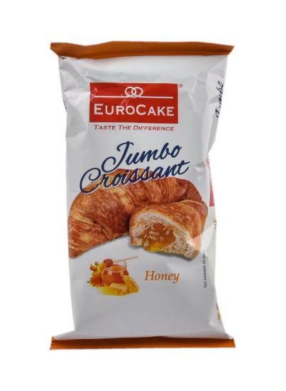 Picture of Eurocake Jumbo Croissant Honey 50gm