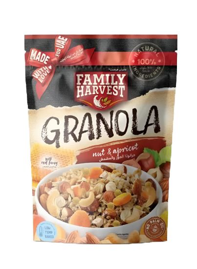 Picture of Family Harvest Granola With Nuts & Apricot 250gm