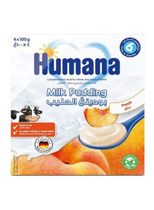 Picture of Humana Baby Pudding Milk With Peach 400gm