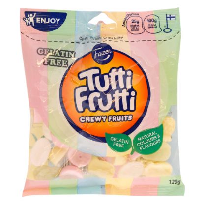 Picture of Fazer Tutti Frutti Chewy Fruits 120gm