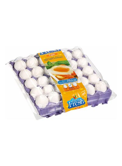 Picture of Farm Fresh White Eggs Medium 30pc