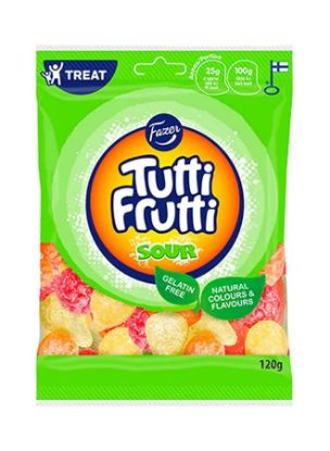 Picture of Fazer Candy Sour Tutti Frutti 120gm