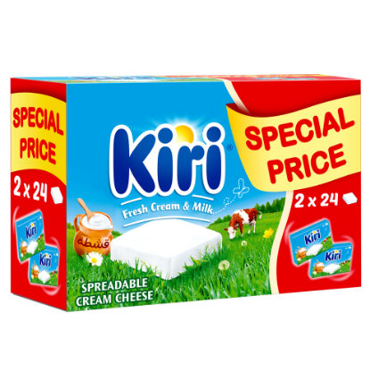 Picture of Kiri Spreadable Cream Cheese Squares, 864gm