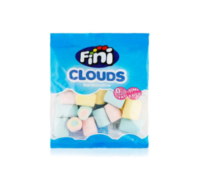 Picture of Fini Clouds Marshmallow Gluten Free Rainbow 80gm