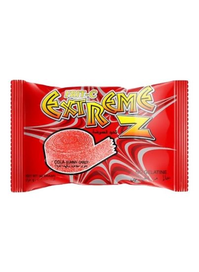 Picture of Frit-C Candy Roll Extreme Z Strawberry 20gm