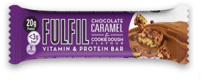 Picture of Fulfil Chocolate Caramel & Cookie Doug Vitamin & Protein Bar 55gm