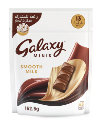 Picture of Galaxy Minis Smooth Milk Chocolate Bag 162.5gm