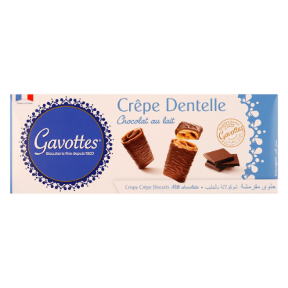 Picture of Gavottes Crepe Dentell Milk Chocolate Biscuits 90gm