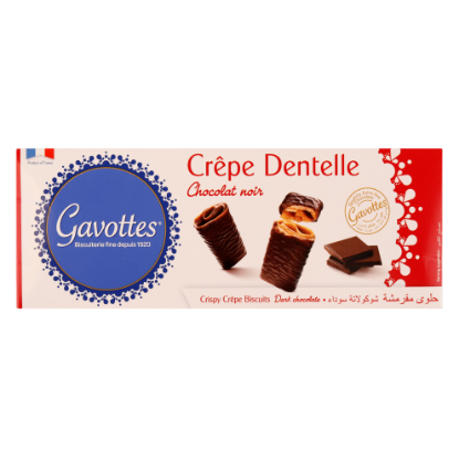 Picture of Gavottes Crepe Dentelle Dark Chocolate 90gm