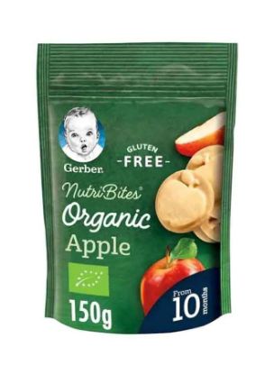 Picture of Gerber Bites Organic Apple From 10 Months 150gm