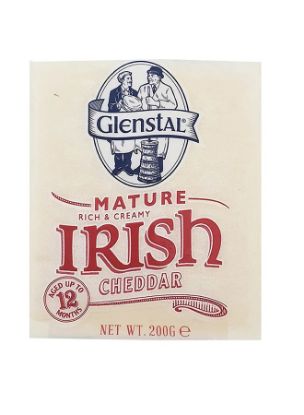 Picture of Glenstal Irish Mature Cheddar Cheese 200gm