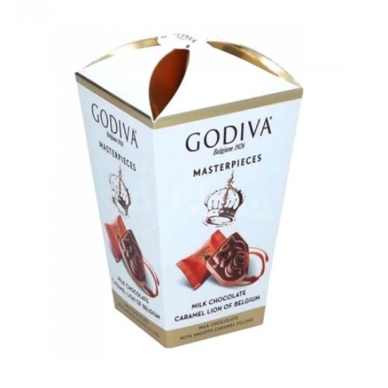 Picture of Godiva Masterpieces Milk Chocolate With Smooth Caramel 119gm