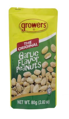 Picture of Growers Peanuts Garlic 80gm