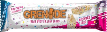 Picture of Grenade Protein Bar Birthday Cake 60gm