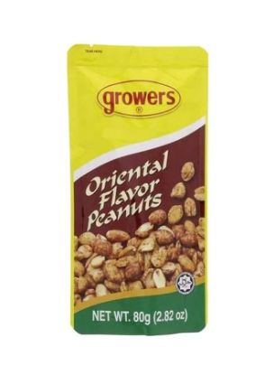 Picture of Growers Oriental Flavor Peanuts 80gm