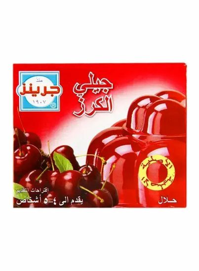 Picture of Greens Cherry Fruit Jelly 80gm