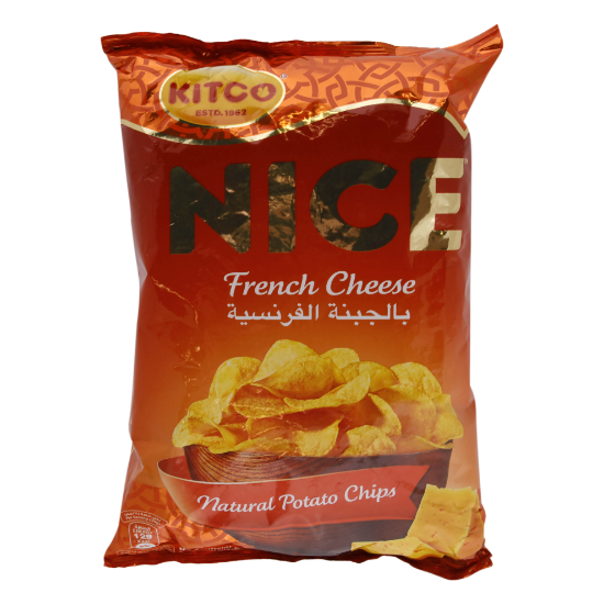 Picture of Kitco Nice Natural Potato Chips French Cheese 170gm