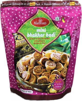 Picture of Haldirams Mini Bhakhar Badi Stuffed Spicy & Crispy Roll 200gm