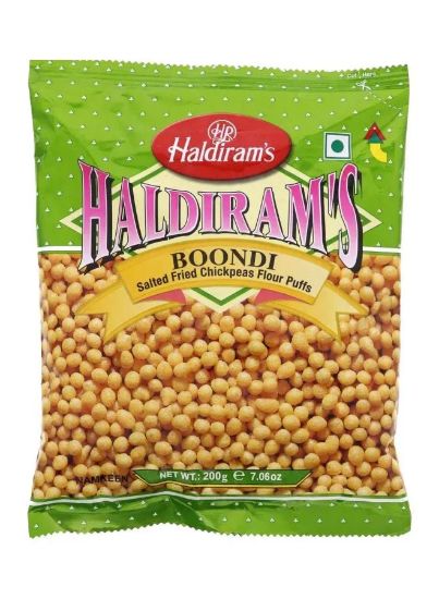 Picture of Haldiram's Boondi Salted Fried Chickpeas Flour Puffs 200gm