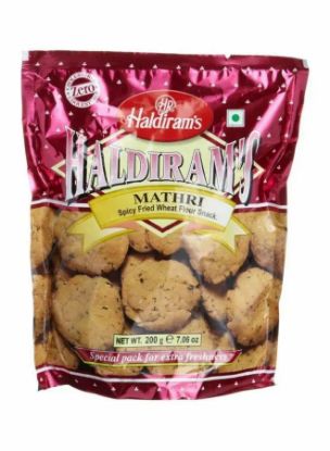 Picture of Haldirams Mathri Spicy Fried Wheat Flour Snack 200gm