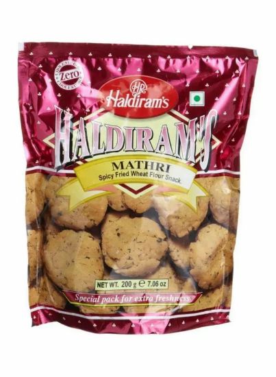 Picture of Haldirams Mathri Spicy Fried Wheat Flour Snack 200gm