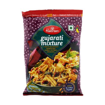 Picture of Haldiram's Gujarati Mixture Dalmoth 200gm