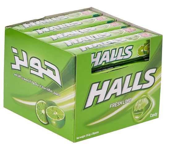 Picture of Halls Candy Fresh Lime 25.2gm