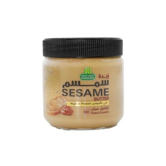 Picture of Halwani Bros Sesame Butter Salted Caramel 360gm