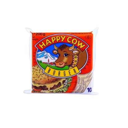 Picture of Happy Cow Regular Sliced Cheese 10 Slices, 200g