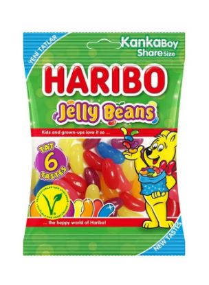 Picture of Haribo Jelly Beans 80gm